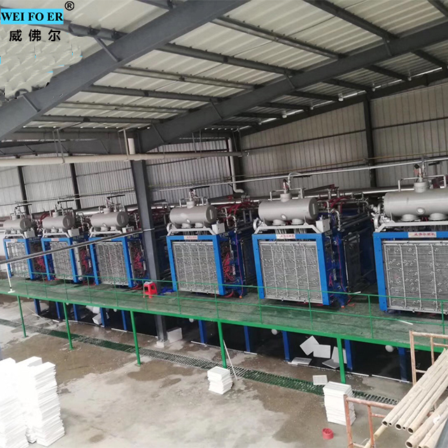 High Quality Full Automatic EPS insulated cold ice cream box molding machine