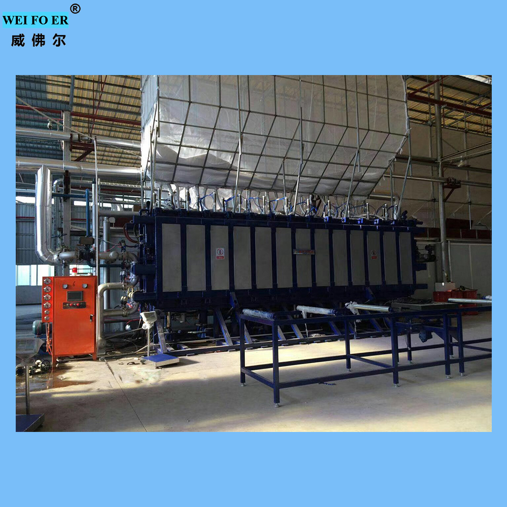 Automatic eps foam thermocol block molding machine with air cooling