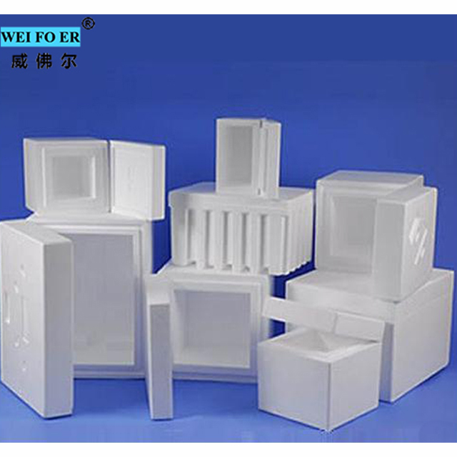 China supplier Weifoer expandable styrofoam packaging boxes vacuum forming machine