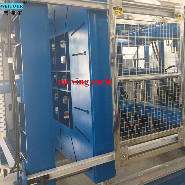 new automatic EPS foam electronics packaging forming machine