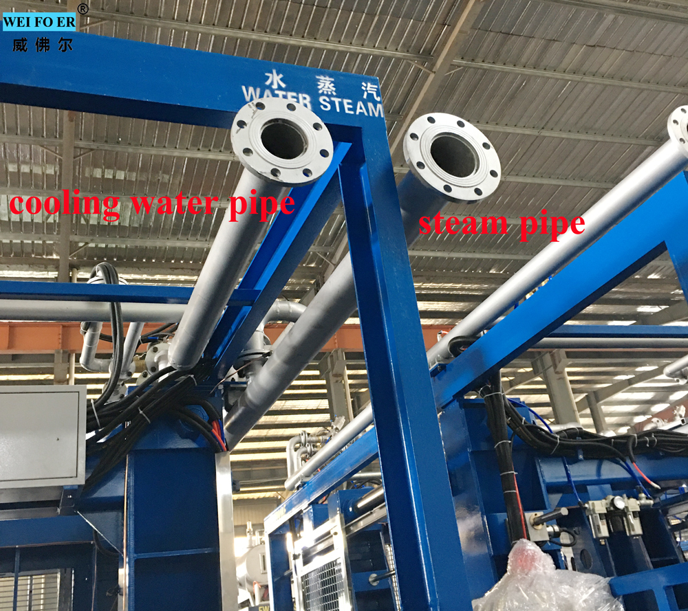 thermocol packaging box molding machine